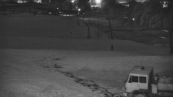 Horní část sjezdovky skiareálu Hlubočky