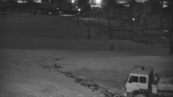 Horní část sjezdovky skiareálu Hlubočky