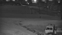 Horní část sjezdovky skiareálu Hlubočky