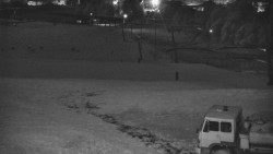 Horní část sjezdovky skiareálu Hlubočky