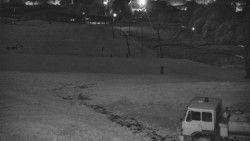 Horní část sjezdovky skiareálu Hlubočky