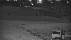 Horní část sjezdovky skiareálu Hlubočky