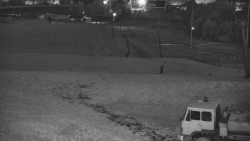 Horní část sjezdovky skiareálu Hlubočky