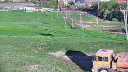 Horní část sjezdovky skiareálu Hlubočky