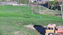 Horní část sjezdovky skiareálu Hlubočky