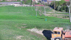 Horní část sjezdovky skiareálu Hlubočky