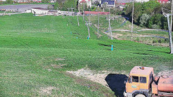 Horní část sjezdovky skiareálu Hlubočky