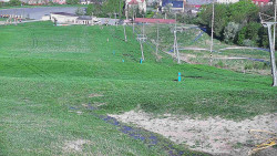 Horní část sjezdovky skiareálu Hlubočky