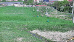 Horní část sjezdovky skiareálu Hlubočky