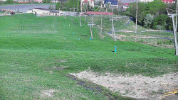 Horní část sjezdovky skiareálu Hlubočky