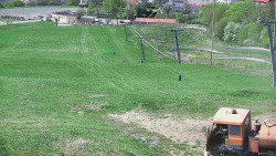 Horní část sjezdovky skiareálu Hlubočky