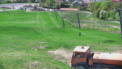 Horní část sjezdovky skiareálu Hlubočky