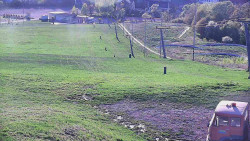 Horní část sjezdovky skiareálu Hlubočky