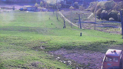 Horní část sjezdovky skiareálu Hlubočky