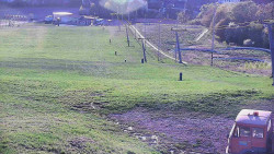 Horní část sjezdovky skiareálu Hlubočky