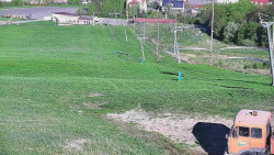 Horní část sjezdovky skiareálu Hlubočky