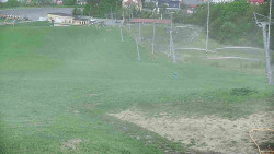 Horní část sjezdovky skiareálu Hlubočky