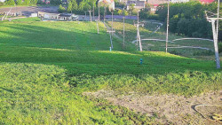 Horní část sjezdovky skiareálu Hlubočky
