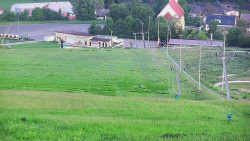 Horní část sjezdovky skiareálu Hlubočky