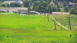 Horní část sjezdovky skiareálu Hlubočky