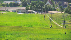 Horní část sjezdovky skiareálu Hlubočky