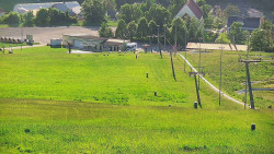 Horní část sjezdovky skiareálu Hlubočky