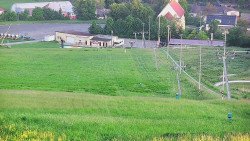 Horní část sjezdovky skiareálu Hlubočky