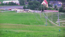 Horní část sjezdovky skiareálu Hlubočky