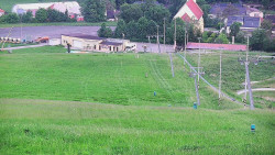 Horní část sjezdovky skiareálu Hlubočky