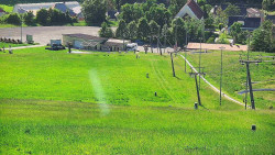 Horní část sjezdovky skiareálu Hlubočky