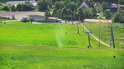 Horní část sjezdovky skiareálu Hlubočky