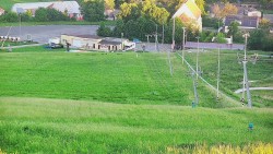 Horní část sjezdovky skiareálu Hlubočky