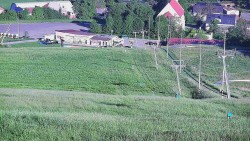Horní část sjezdovky skiareálu Hlubočky