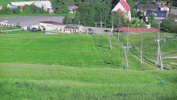 Horní část sjezdovky skiareálu Hlubočky