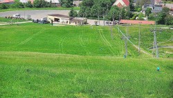 Horní část sjezdovky skiareálu Hlubočky