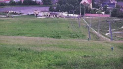 Horní část sjezdovky skiareálu Hlubočky