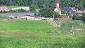 Skiareál Hlubočky - Horní část sjezdovky skiareálu Hlubočky - 31.5.2026 v 08:40 Skiareál Hlubočky - Horní část sjezdovky skiareálu Hlubočky - 31.5.2026 v 08:40
