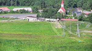 Skiareál Hlubočky - Horní část sjezdovky skiareálu Hlubočky - 31.5.2026 v 10:40 Skiareál Hlubočky - Horní část sjezdovky skiareálu Hlubočky - 31.5.2026 v 10:40