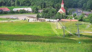 Skiareál Hlubočky - Horní část sjezdovky skiareálu Hlubočky - 31.5.2026 v 12:20 Skiareál Hlubočky - Horní část sjezdovky skiareálu Hlubočky - 31.5.2026 v 12:20