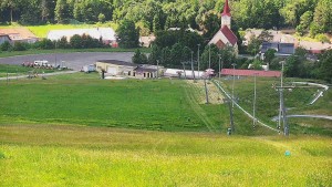 Skiareál Hlubočky - Horní část sjezdovky skiareálu Hlubočky - 31.5.2026 v 13:50 Skiareál Hlubočky - Horní část sjezdovky skiareálu Hlubočky - 31.5.2026 v 13:50