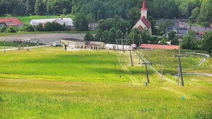Skiareál Hlubočky - Horní část sjezdovky skiareálu Hlubočky - 31.5.2026 v 14:05 Skiareál Hlubočky - Horní část sjezdovky skiareálu Hlubočky - 31.5.2026 v 14:05