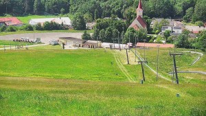 Skiareál Hlubočky - Horní část sjezdovky skiareálu Hlubočky - 31.5.2026 v 14:25 Skiareál Hlubočky - Horní část sjezdovky skiareálu Hlubočky - 31.5.2026 v 14:25