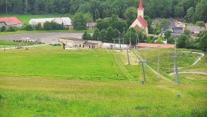 Skiareál Hlubočky - Horní část sjezdovky skiareálu Hlubočky - 31.5.2026 v 17:10 Skiareál Hlubočky - Horní část sjezdovky skiareálu Hlubočky - 31.5.2026 v 17:10