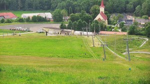 Skiareál Hlubočky - Horní část sjezdovky skiareálu Hlubočky - 31.5.2026 v 17:20 Skiareál Hlubočky - Horní část sjezdovky skiareálu Hlubočky - 31.5.2026 v 17:20