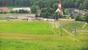 Skiareál Hlubočky - Horní část sjezdovky skiareálu Hlubočky - 31.5.2026 v 17:35 Skiareál Hlubočky - Horní část sjezdovky skiareálu Hlubočky - 31.5.2026 v 17:35