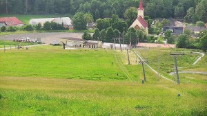 Skiareál Hlubočky - Horní část sjezdovky skiareálu Hlubočky - 31.5.2026 v 17:45 Skiareál Hlubočky - Horní část sjezdovky skiareálu Hlubočky - 31.5.2026 v 17:45