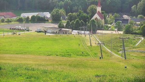 Skiareál Hlubočky - Horní část sjezdovky skiareálu Hlubočky - 31.5.2026 v 18:20 Skiareál Hlubočky - Horní část sjezdovky skiareálu Hlubočky - 31.5.2026 v 18:20