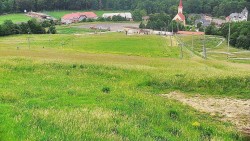 Horní část sjezdovky skiareálu Hlubočky