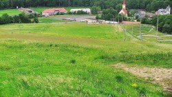 Horní část sjezdovky skiareálu Hlubočky