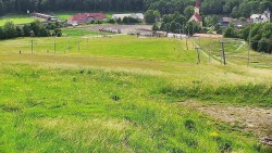 Horní část sjezdovky skiareálu Hlubočky